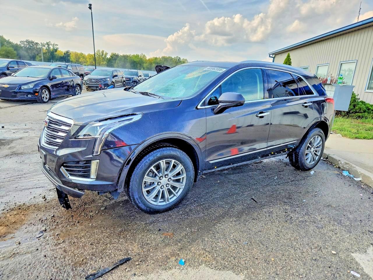 2017 CADILLAC XT5 — დაზიანების ფოტო (UNDERCARRIAGE) Copart-ის აუქციონიდან