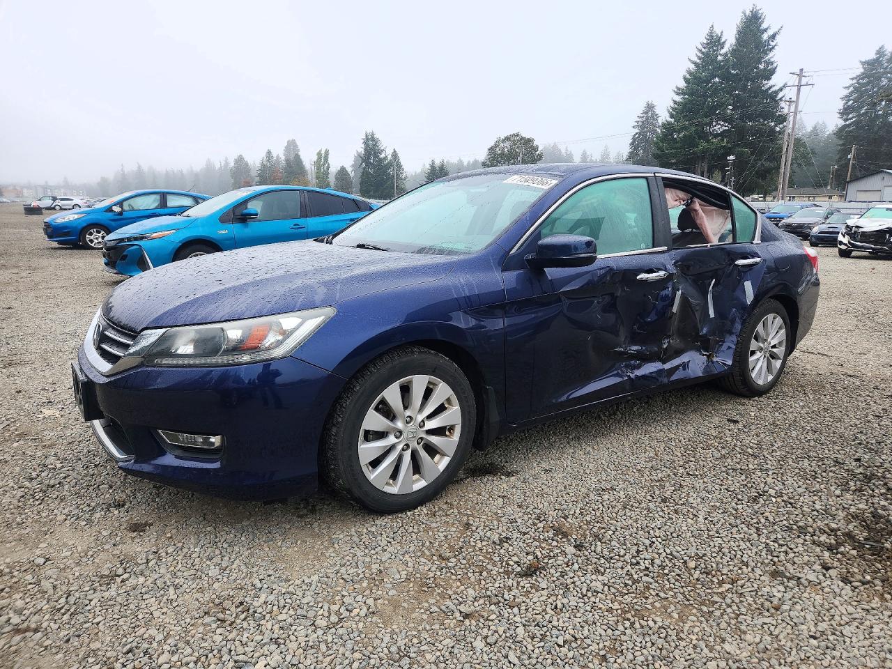 2013 HONDA ACCORD — დაზიანების ფოტო (SIDE) Copart-ის აუქციონიდან