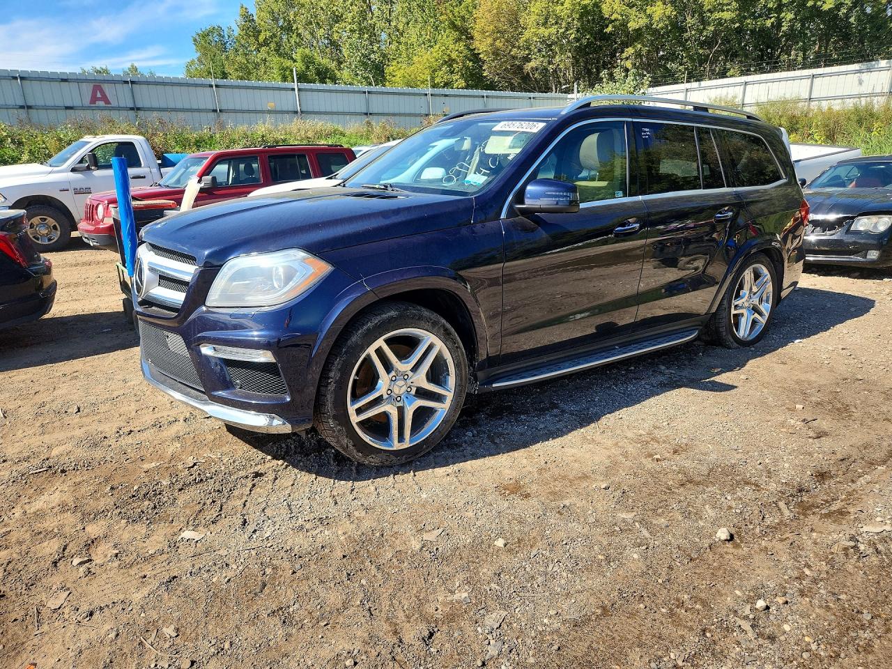 2014 MERCEDES-BENZ GL-CLASS — დაზიანების ფოტო (MECHANICAL) Copart-ის აუქციონიდან